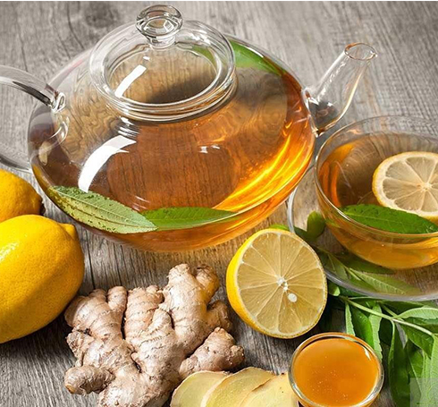 دمنوش لیمو و زنجبیل